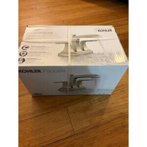 Kohler Rubicon R76215-4D-BN 2-Handle 4" Centerset Bathroom Faucet Brushed Nickel